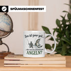 Angler Tasse mit lustigem Spruch Sex ist geil Angeln. Gesche – Weiß [farbe:weiß]