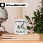 Angler Tasse mit lustigem Spruch Sex ist geil Angeln. Gesche – Rosa [farbe:rosa]