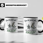 Angler Tasse mit lustigem Spruch Sex ist geil Angeln. Gesche – Schwarz [farbe:schwarz]