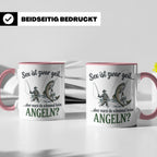 Angler Tasse mit lustigem Spruch Sex ist geil Angeln. Gesche – Rosa [farbe:rosa]