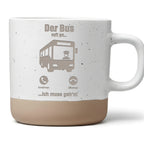 Bus Tasse Der ruft an, ich muss gehn - Lustiges Geschenk fuer Busfahre – Bild 1