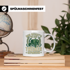 Trecker Reparieren Tasse mit Spruch 'Mir reicht's' für Landw – Weiß [farbe:weiß]