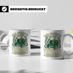 Trecker Reparieren Tasse mit Spruch 'Mir reicht's' für Landw – Weiß [farbe:weiß]