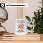 Bartagame Tasse für Mädchen & Frauen | Unterschätze nie ein  – Weiß [farbe:weiß]