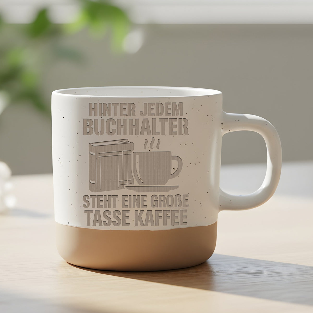 Buchhalter Tasse Hinter Jedem Steht eine Grosse Kaffee - Lustiges Gesc – Bild 6