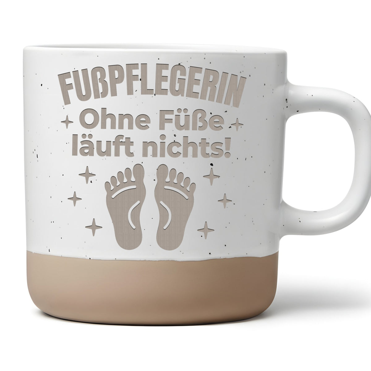 Fußpflegerin Tasse Ohne Füße Läuft Nichts - Lustiges Geschenk für Podo – Bild 1