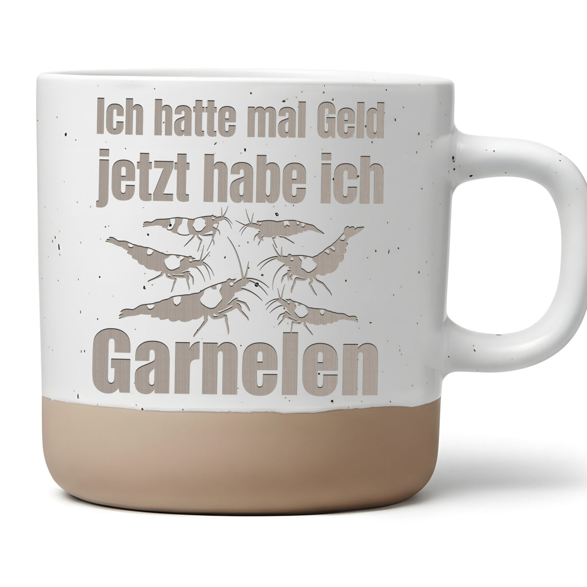 Garnelen Tasse Hatte mal Geld - Lustiges Geschenk fuer Aquarianer Zuec – Bild 1