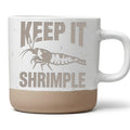Garnele Tasse Keep It Shrimple - Lustiges Geschenk fuer Aquarianer - A – Bild 1