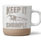 Garnele Tasse Keep It Shrimple - Lustiges Geschenk fuer Aquarianer - A – Bild 1