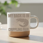 Garnele Tasse My Back is in Crippling Pain - Lustiges Geschenk fuer Le – Bild 6