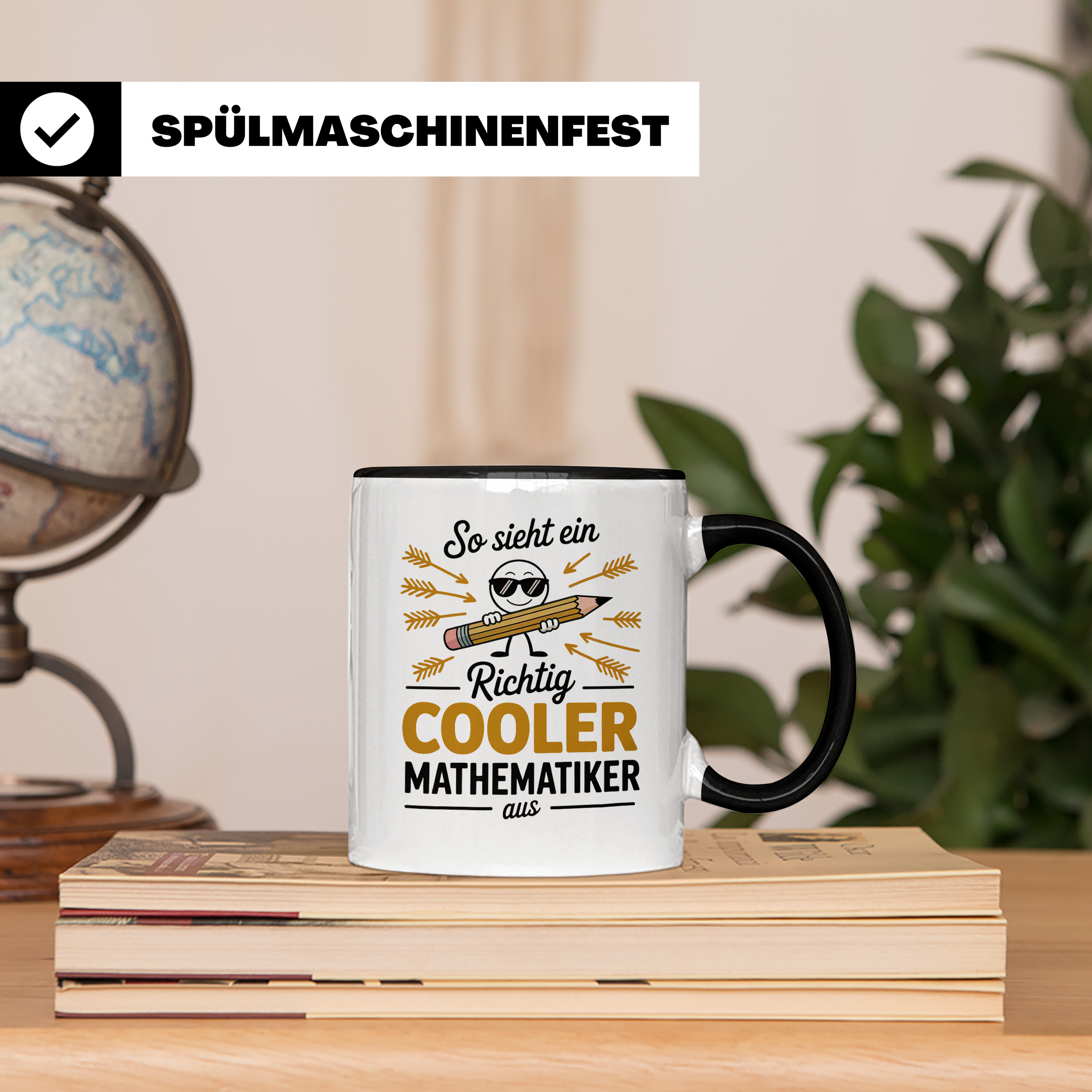 Mathematiker Tasse - Cooler Mathe Nerd Lehrer Rechnen Formel Physik Ingenieur Geschenk - so sieht ein cooler Mathematiker aus
