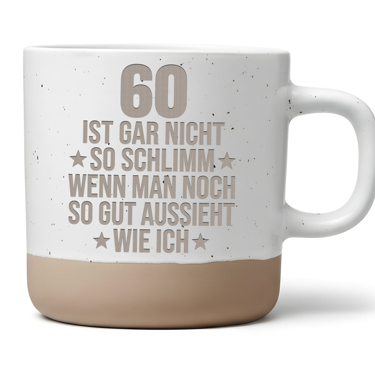 Tasse zum 60. Geburtstag Gar Nicht So Schlimm - Lustiges Geschenk fuer – Bild 1