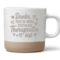 Danke dass du meine kostenlose Therapeutin bist Tasse Geschenk Beste Freundin Geburtstag Freundschaft Humor Dankeschön Frauen Kaffeetasse