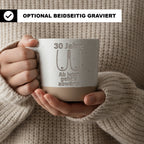 30 Jahre Tasse Ab jetzt geht's abwärts - Lustiges Geschenk für Frauen  – Bild 2