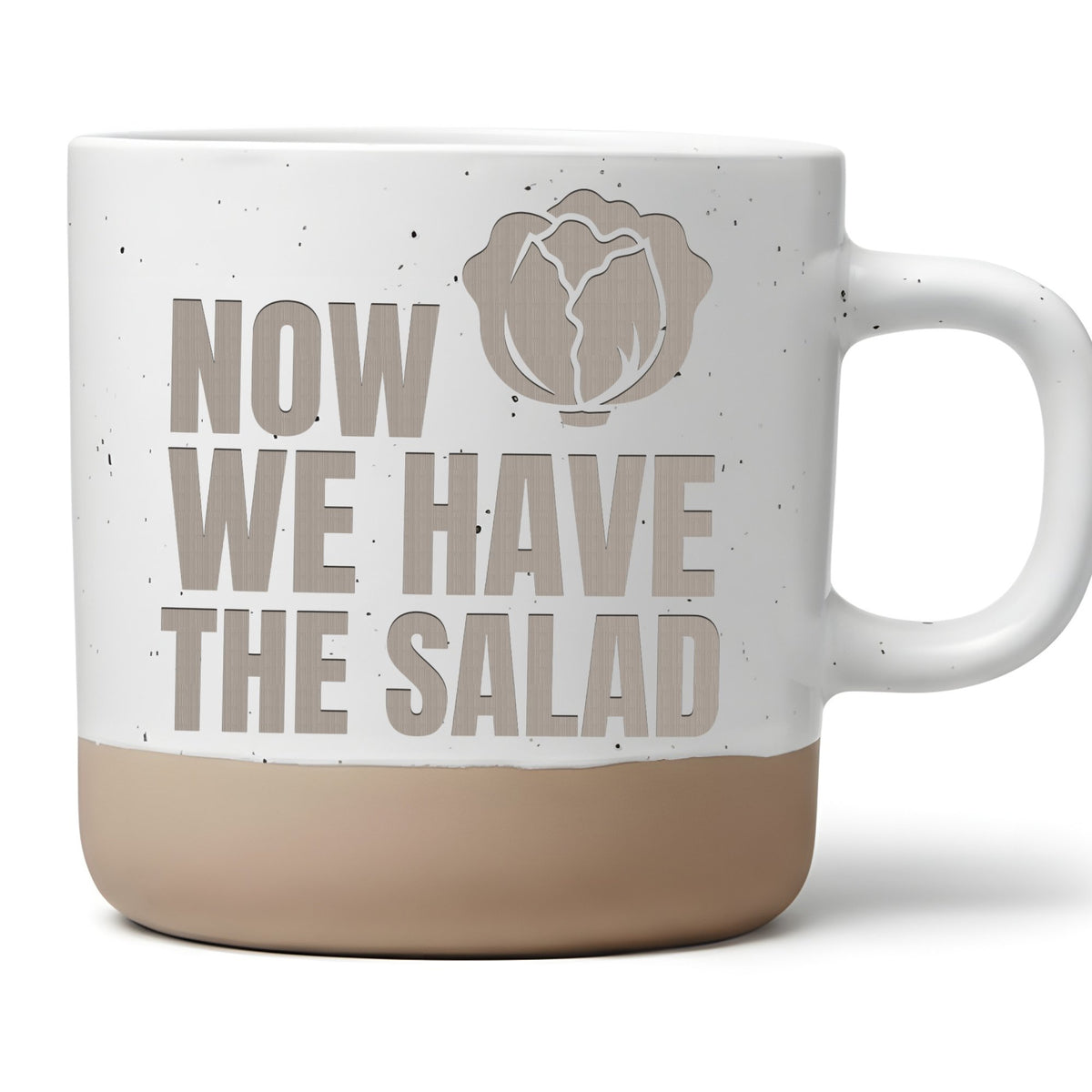 Denglisch Tasse Now We Have The Salad - Lustiges Geschenk fuer Deutsch – Bild 1