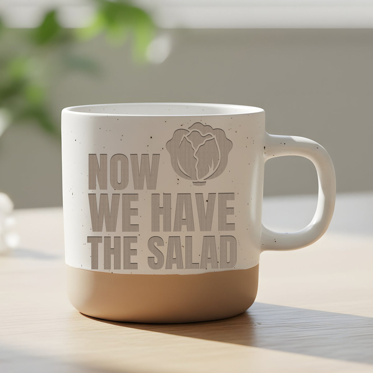 Denglisch Tasse Now We Have The Salad - Lustiges Geschenk fuer Deutsch – Bild 6