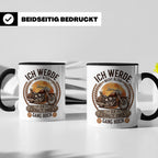 Biker Tasse Ich werde nicht älter Gang hoch | Motorrad Chopp – Schwarz [farbe:schwarz]