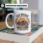Biker Tasse Ich werde nicht älter Gang hoch | Motorrad Chopp – Weiß [farbe:weiß]