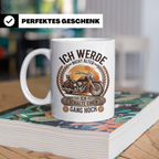 Biker Tasse Ich werde nicht älter Gang hoch | Motorrad Chopp – Weiß [farbe:weiß]
