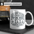 Pfadfinder Tasse Nur eine Stunde in der Woche | Geschenk für – Weiß [farbe:weiß]