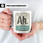 Periodensystem Tasse mit Element der Überraschung Spruch. Lu – Weiß [farbe:weiß]
