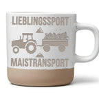Traktor Tasse Lieblingssport Maistransport - Lustiges Geschenk fuer La – Bild 1