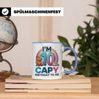 Capybara Tasse 10. Geburtstag I'm 10 Kindertasse für Mädchen – Blau [farbe:blau]