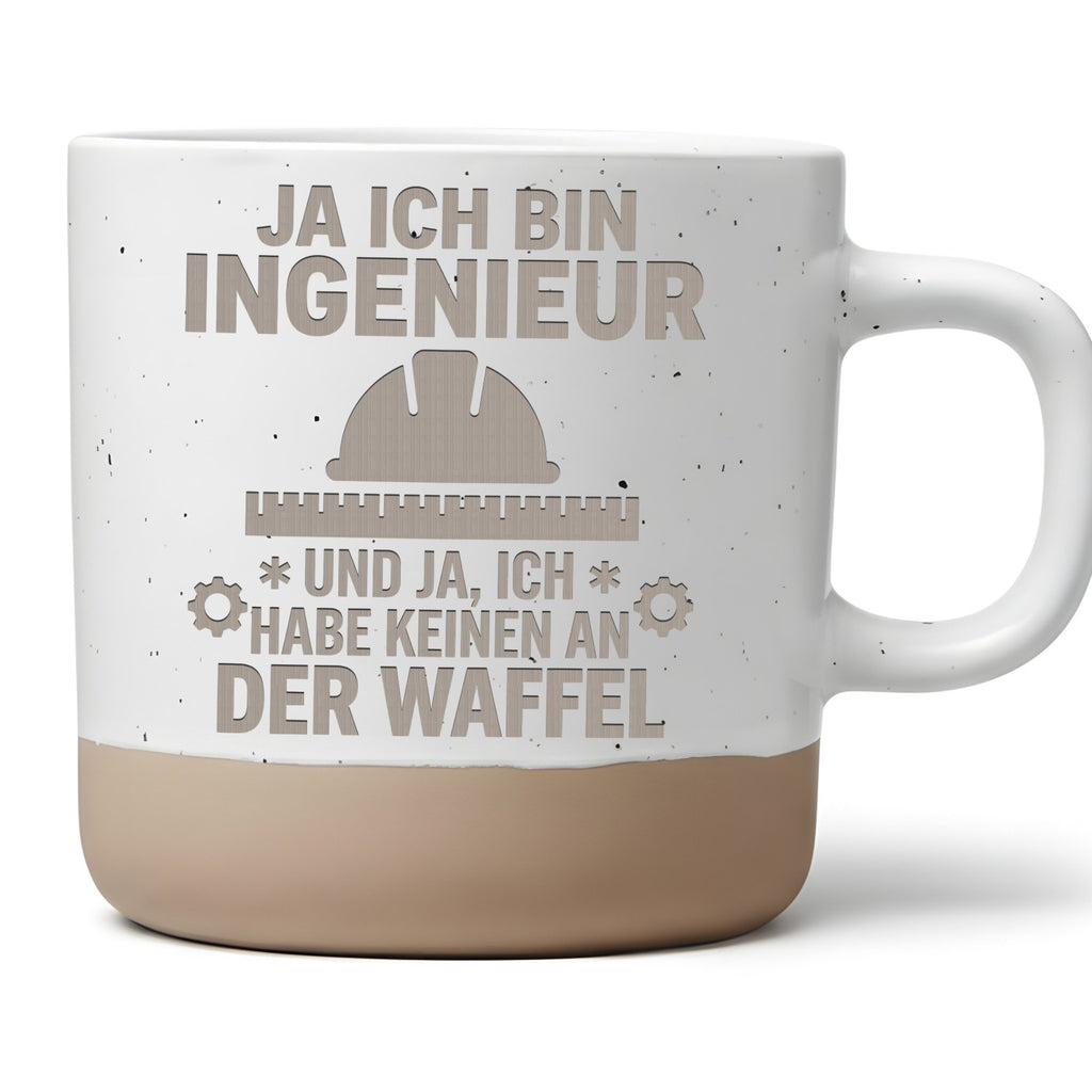 Ingenieur Tasse Keinen an der Waffel - Lustiges Geschenk fuer Maschine – Bild 1