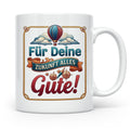 Für Deine Zukunft Alles Gute Tasse, Abschiedsgeschenk Kolleg – Weiß [farbe:weiß]