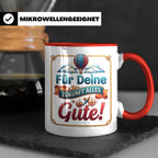 Für Deine Zukunft Alles Gute Tasse, Abschiedsgeschenk Kolleg – Rot [farbe:rot]