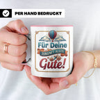 Für Deine Zukunft Alles Gute Tasse, Abschiedsgeschenk Kolleg – Rosa [farbe:rosa]