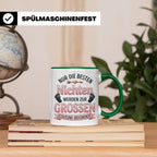 Große Cousine Tasse für Nichte | Beförderung zur Cousine | G – Grün [farbe:grün]