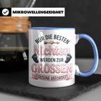 Große Cousine Tasse für Nichte | Beförderung zur Cousine | G – Blau [farbe:blau]