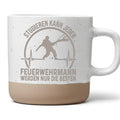 Feuerwehr Tasse Studieren Kann Jeder - Lustiges Geschenk fuer Feuerweh – Bild 1