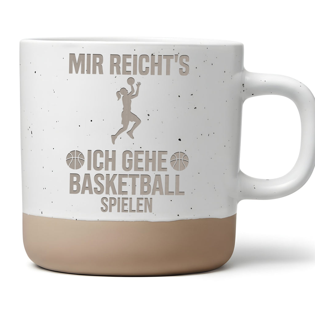 Basketball Tasse Mir Reicht's Ich Gehe Spielen - Lustiges Geschenk fue – Bild 1