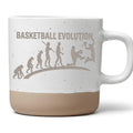 Basketball Tasse Evolution - Lustiges Geschenk fuer Spieler - Sportler – Bild 1