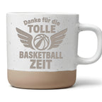 Basketball Tasse Danke Tolle Zeit - Geschenk für Trainer Abschied - Sp – Bild 1