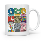 Gans Tasse mit lustigem Wortspiel Spruch, Kaffeetasse für Bü – Weiß [farbe:weiß]