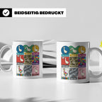 Gans Tasse mit lustigem Wortspiel Spruch, Kaffeetasse für Bü – Weiß [farbe:weiß]