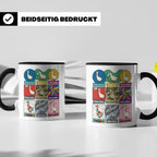 Gans Tasse mit lustigem Wortspiel Spruch, Kaffeetasse für Bü – Schwarz [farbe:schwarz]