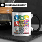 Gans Tasse mit lustigem Wortspiel Spruch, Kaffeetasse für Bü – Schwarz [farbe:schwarz]