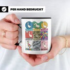 Gans Tasse mit lustigem Wortspiel Spruch, Kaffeetasse für Bü – Schwarz [farbe:schwarz]