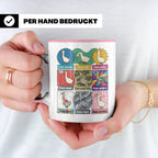 Gans Tasse mit lustigem Wortspiel Spruch, Kaffeetasse für Bü – Rosa [farbe:rosa]