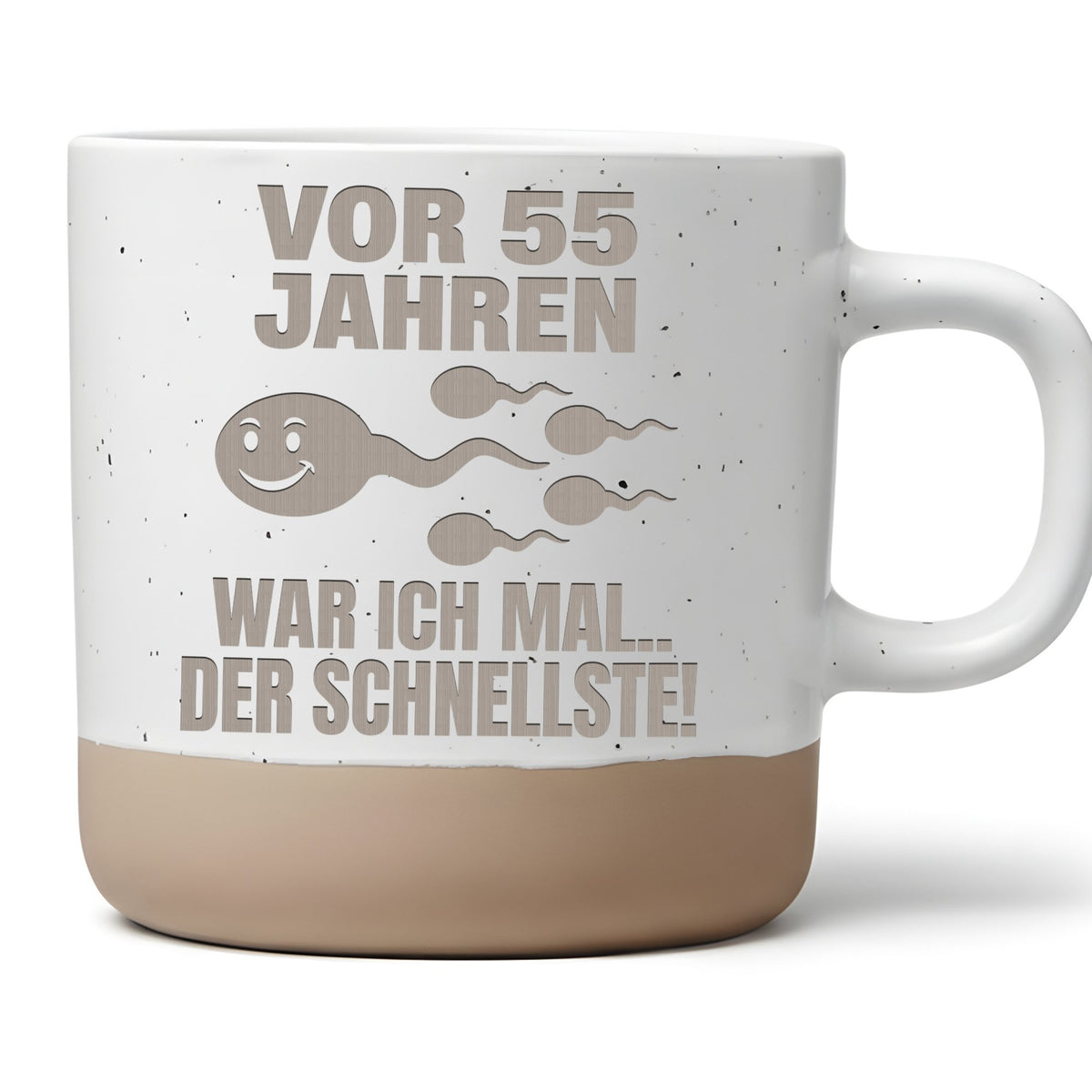 55. Geburtstag Tasse Vor Jahren war ich der Schnellste - Lustiges Gesc – Bild 1