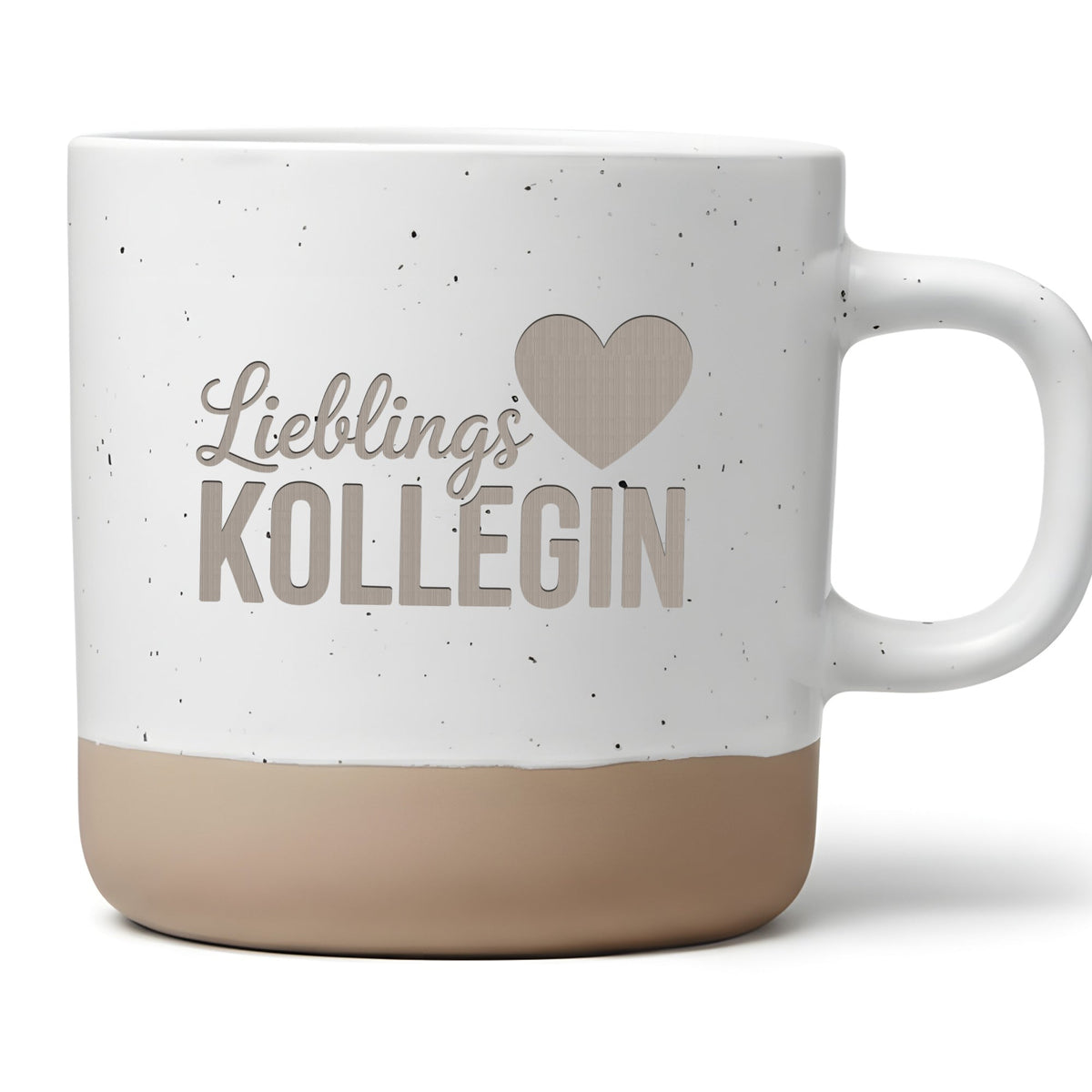 Tasse Lieblingskollegin, Kaffeetasse mit Herz, ideales Geschenk für die beste Kollegin, Bürogeschenk zum Geburtstag oder für Weihnachten