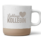 Tasse Lieblingskollegin, Kaffeetasse mit Herz, ideales Geschenk für die beste Kollegin, Bürogeschenk zum Geburtstag oder für Weihnachten