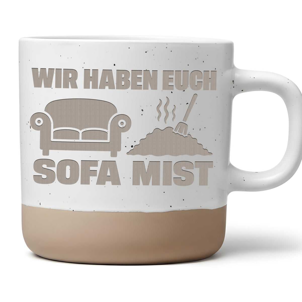 Sofa Mist Tasse Wir Haben Euch So Vermisst - Lustiges Geschenk für Kol – Bild 1