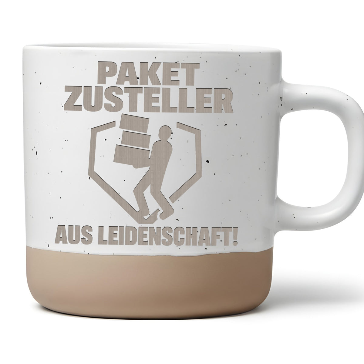 Paketzusteller Tasse Aus Leidenschaft - Lustiges Geschenk für Postbote – Bild 1