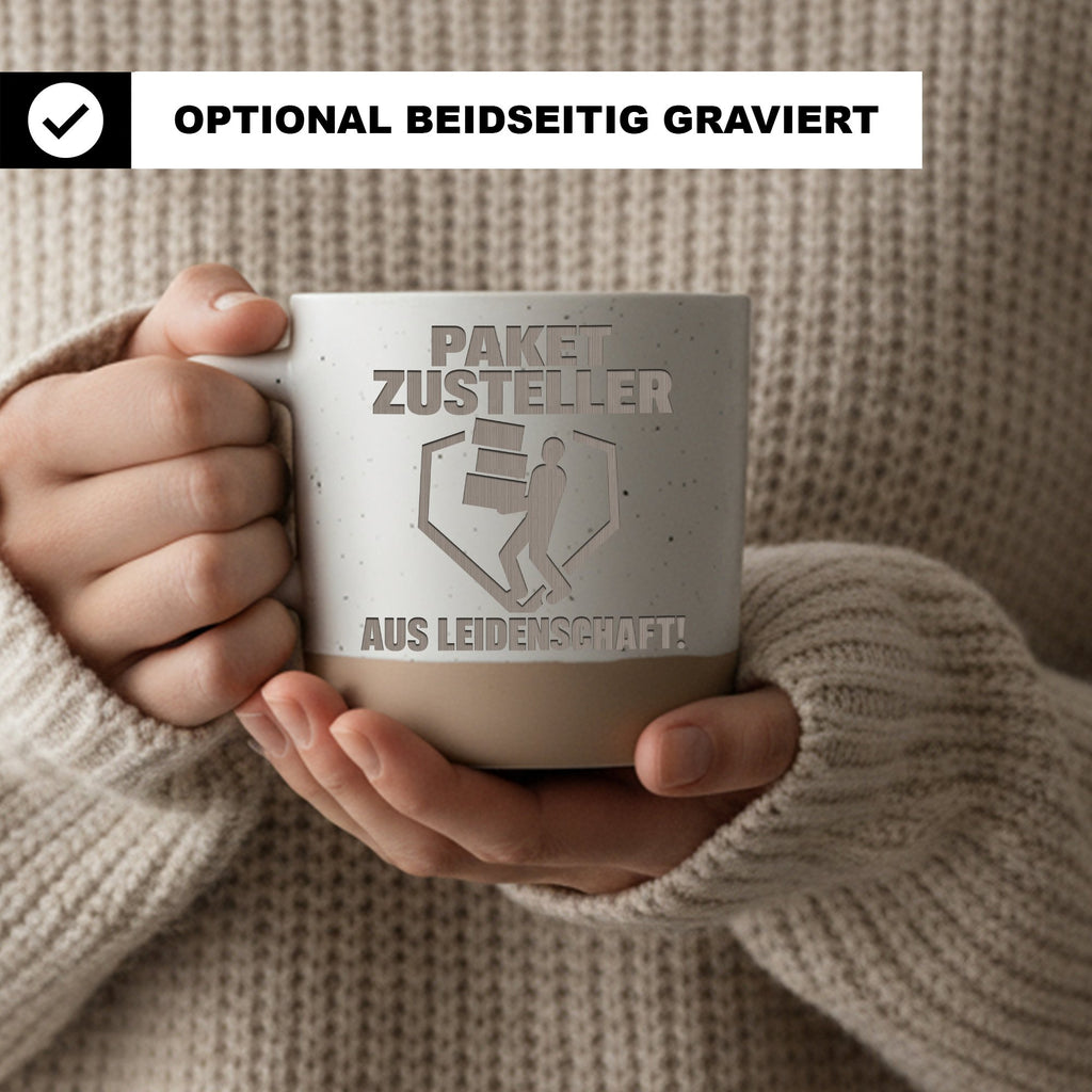 Paketzusteller Tasse Aus Leidenschaft - Lustiges Geschenk für Postbote – Bild 2