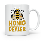 Honig Dealer Tasse für Imker, lustiges Bienenzüchter Geschen – Weiß [farbe:weiß]